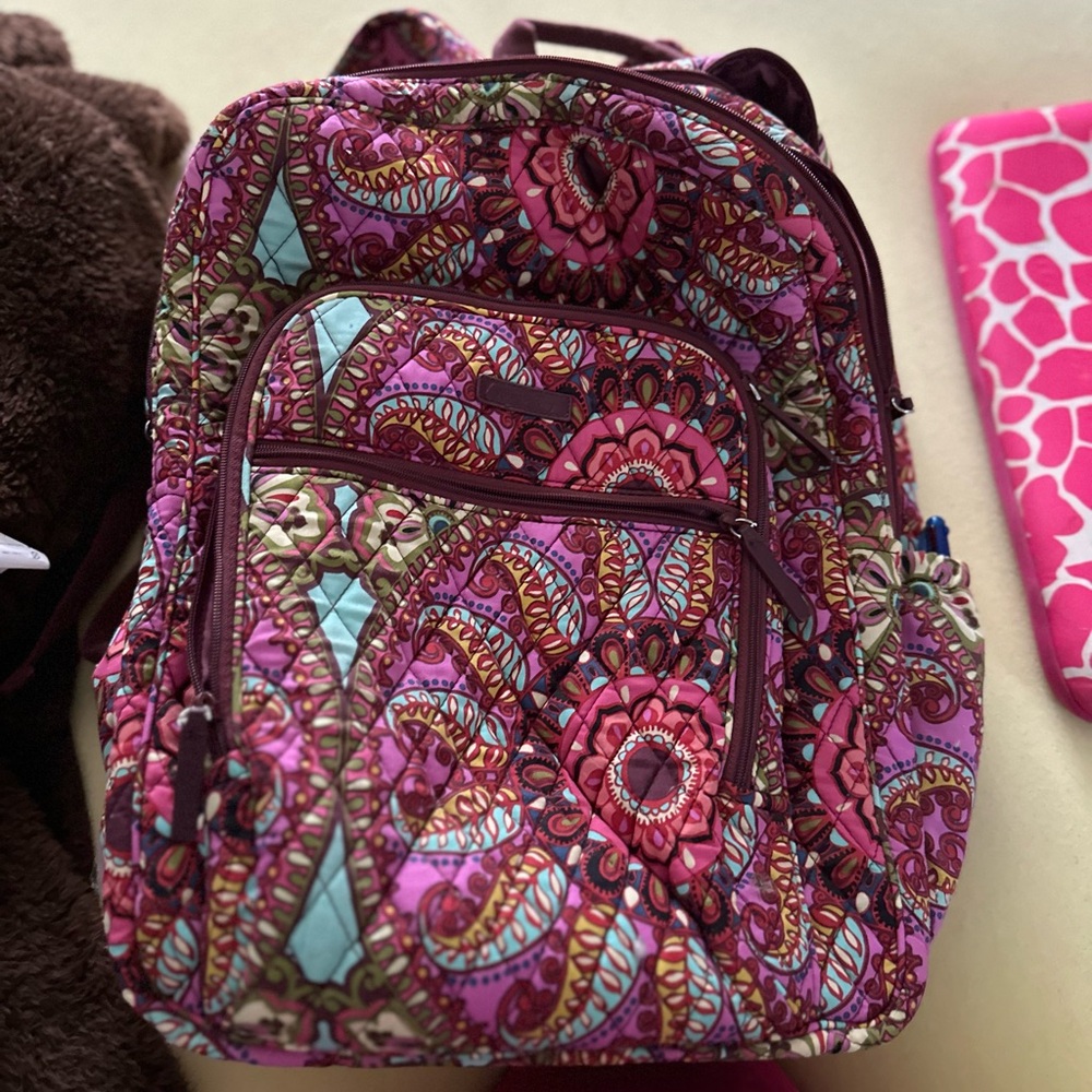 Vera Bradley Patterned Backpack - image 1